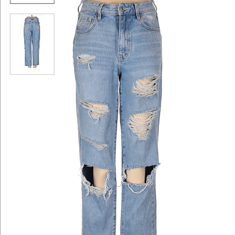 Pacsun Light Wash Mom Jeans Size 27